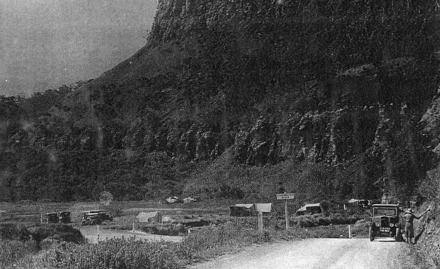 Cumberland River CRB camp driving from Lorne direction 1930